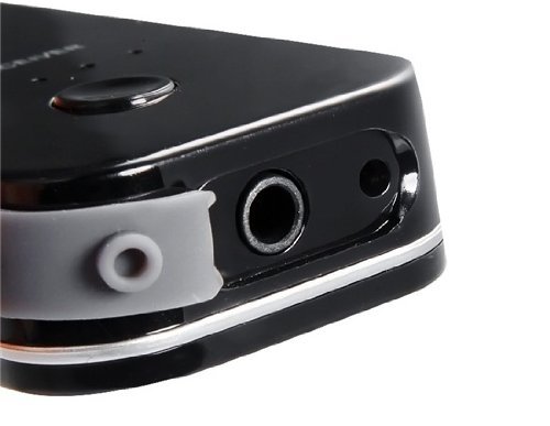 CyberBlue BSH22B Bluetooth Wireless Music Partner Music Receiver (Black) N4