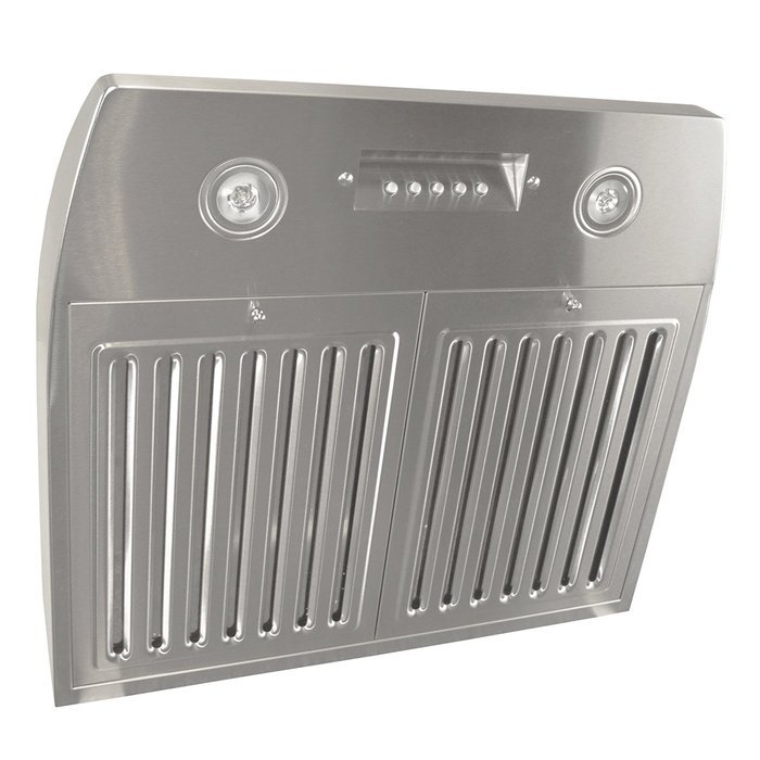 KOBE Range Hoods CHX2224SQB-1 Contemporary Brillia 24" Under Cabinet Range Hood, 3-Speed, 680 CFM, LED Lights,... N6