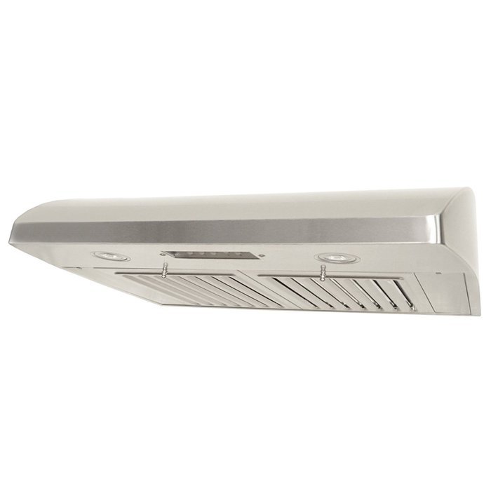 KOBE Range Hoods CHX2224SQB-1 Contemporary Brillia 24" Under Cabinet Range Hood, 3-Speed, 680 CFM, LED Lights,... N7