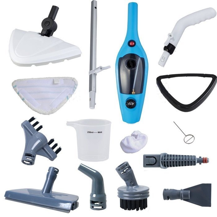 CUH 1500w 10 in 1 Multifunction Steam Mop Floor Steam Cleaner with 3