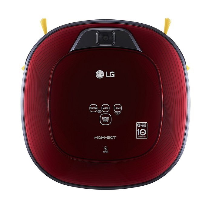 LG Hom-Bot Square Robotic Vacuum quietly cleans every corner of your home (VR65502LV) N7