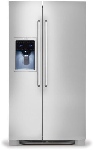 Electrolux EI26SS30JS IQ-Touch 25.95 Cu. Ft. Stainless Steel Side-By-Side Refrigerator - Energy Star