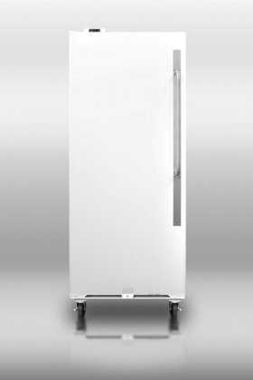 Summit SCUF20LHD 32" Commercially Approved Upright Freezer with 20.5 cu. ft. Capacity Digital Thermostat Adjustable...