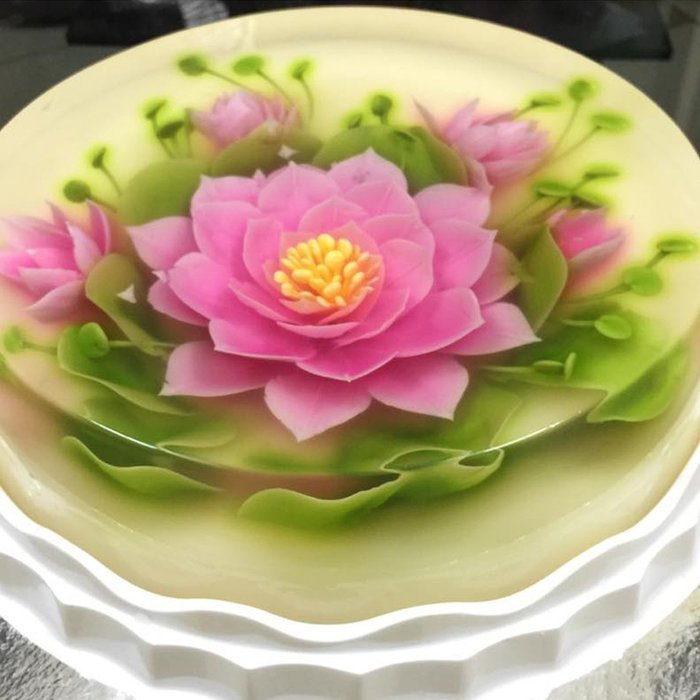 Gelatin Art Tools Bowl 3pcs/set Stainless Steel 3d Jelly Cake Tools Bowl 3/4 Qt N7