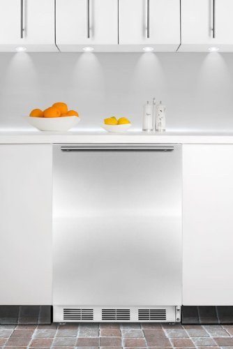 Built-in manual defrost freezer in ADA counter height
