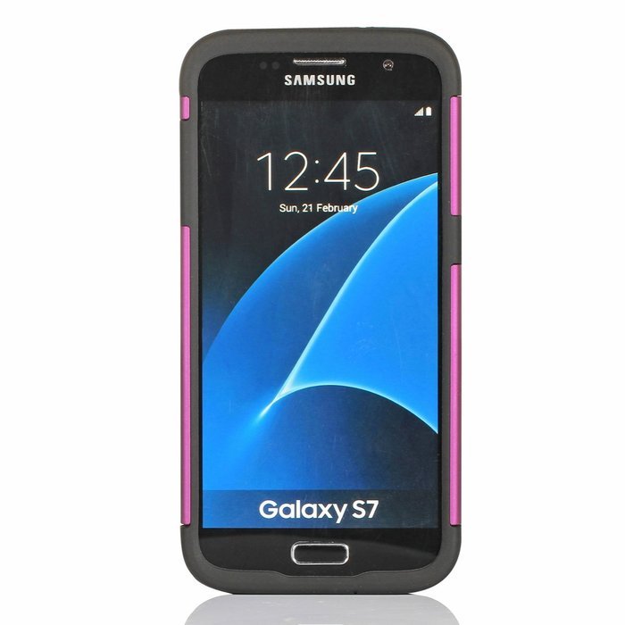 Galaxy S7 Case, HLCT Slim Hybrid Soft Interior Silicone Hard PC Back Dual-Layer Case for Samsung Galaxy S7 (2016... N26
