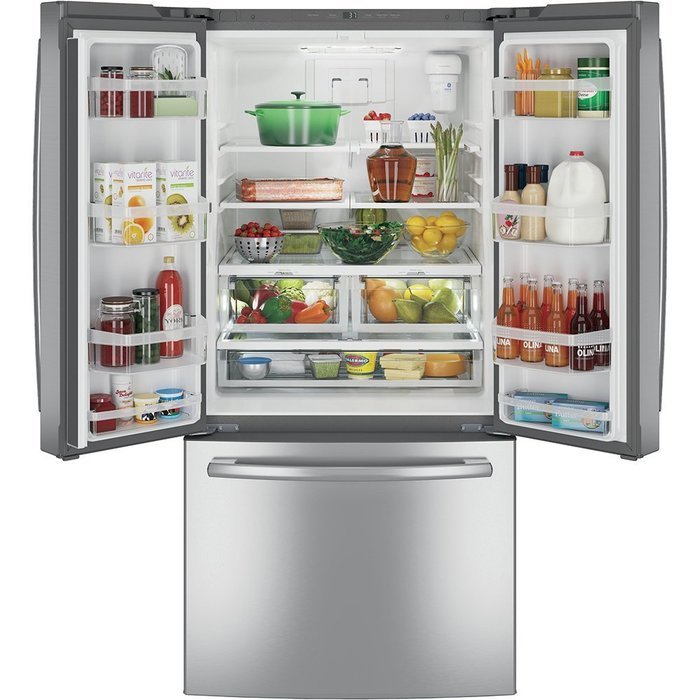 GE Stainless Steel French Door Refrigerator N2