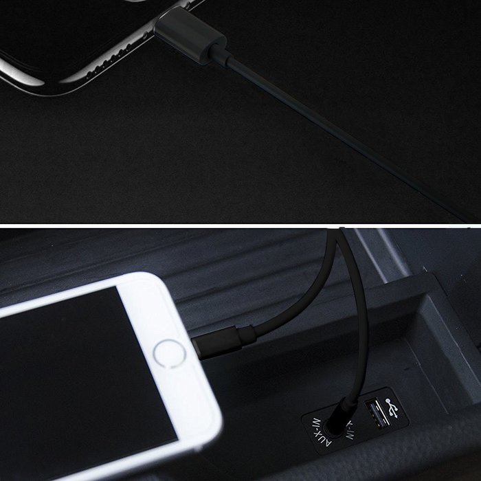 3.5 mm Male to Lightning Aux Stereo Audio Cable, Amavasion Male 3.5mm Auxiliary Audio Stereo Cable for iPhone... N3