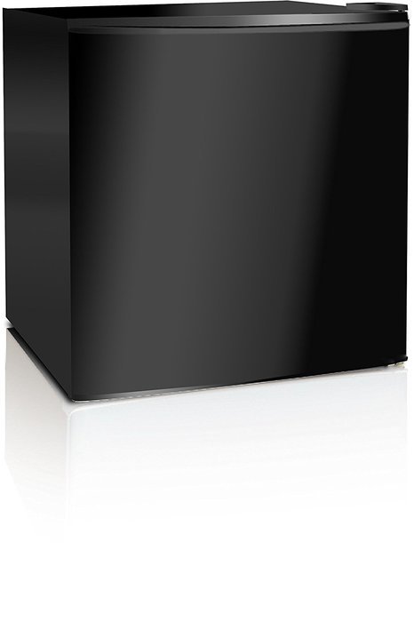Midea WHS-52FSS1 Compact Single Reversible Door Upright Freezer, 1.1 Cubic Feet, Stainless Steel N3