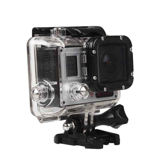 Sport Camera, TONSEE Amkov AMK7000S 1080P HD 60fps WiFi Action Camera with Sunplus 6350 Chipset - Sliver N3