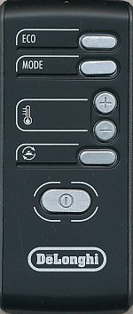 DeLonghi "Replacement Remote Only # SUN1254" for Tower Ceramic Electric Heater Item#98826, Model#TCH7090ERL /...