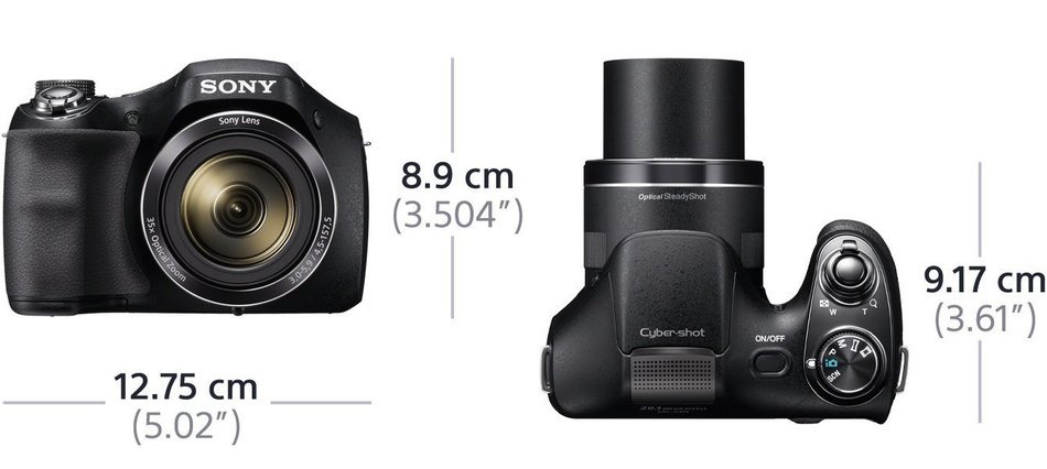 Sony Cyber-SHOT DSC-H300 Appareils Photo Num&eacute;riques 20.4 Mpix Zoom Optique 35 x N8