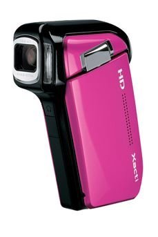 Sanyo Xacti VPC-HD800 5x Optical Zoom High Definition Digital Media Camcorder (Pink)