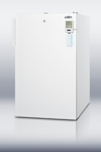 Summit FF511LBI7MEDDT 20" Medical Use Refrigerator with 4.1 cu. ft. Capacity Factory Installed Lock High Temperature...