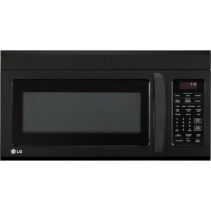 LG LMV1831SB1.8 Cu. Ft. Black Over-the-Range Microwave