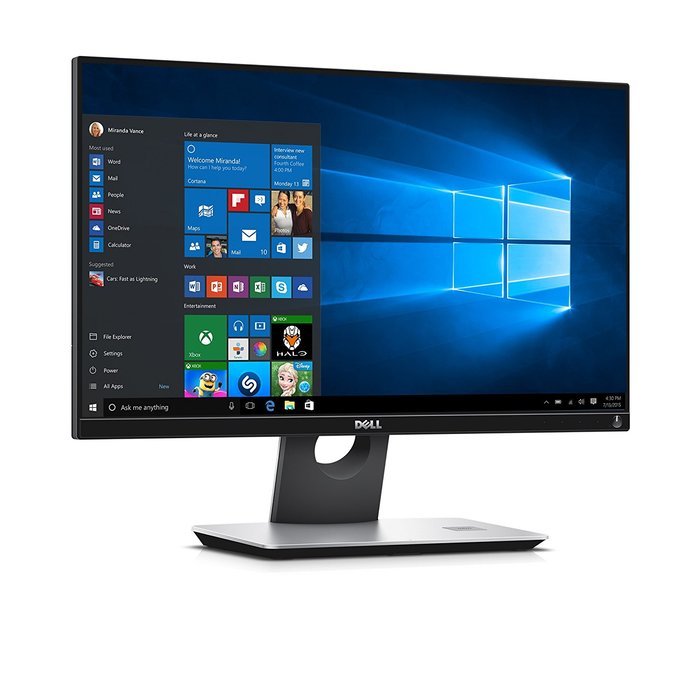 Dell Ultrasharp U2417HJ 23.8" Screen LCD Monitor with Wireless Charging Stand N14