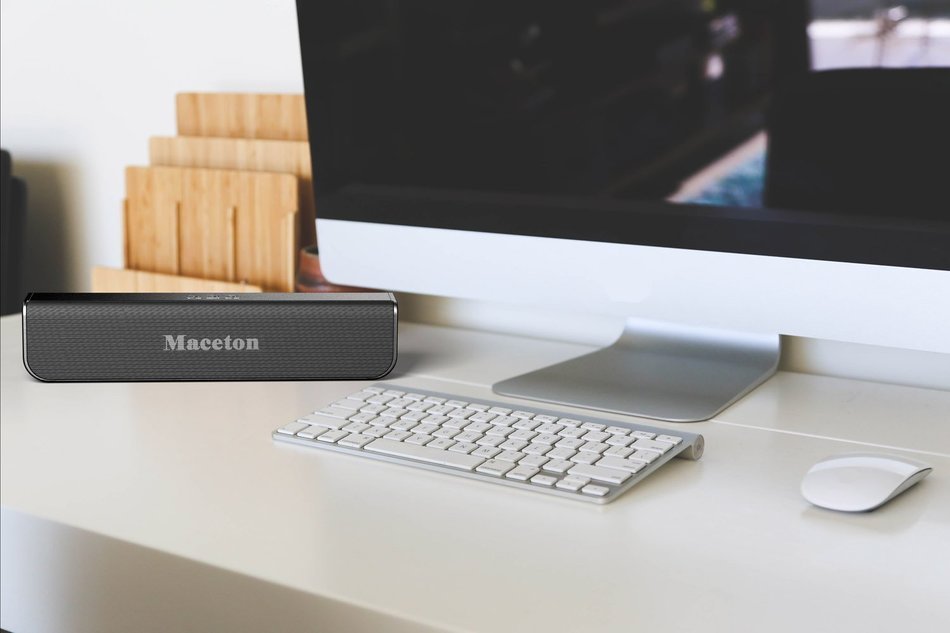 Maceton Bluetooth 4.0 Portable Speaker, Black N5
