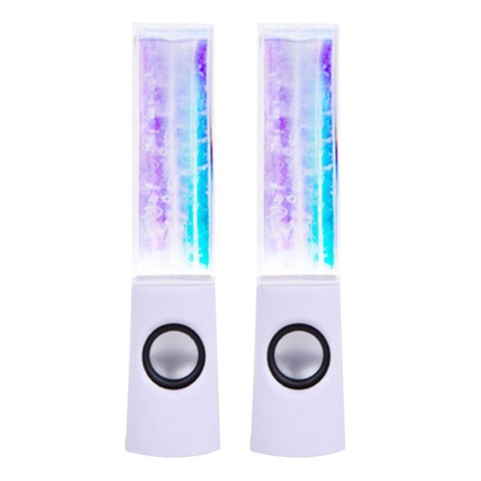 LED Light Dancing Water Show Music Fountain Bass Shock Speakers Amplifier Audio Player For Phones Computer Laptop... N7