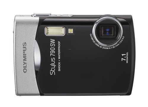 Olympus Stylus 790SW 7.1MP Waterproof Digital Camera with Dual Image Stabilized 3x Optical Zoom (Orange)
