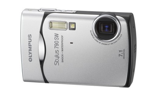 Olympus Stylus 790SW 7.1MP Waterproof Digital Camera with Dual Image Stabilized 3x Optical Zoom (Orange) N2