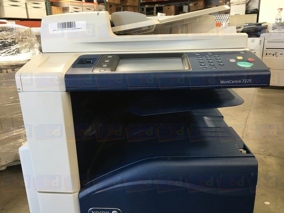 Refurbished Xerox WorkCentre 7220 Tabloid-size Color Multifunction Printer - Copy, Print, Scan, DADH, Dual Catch... N4