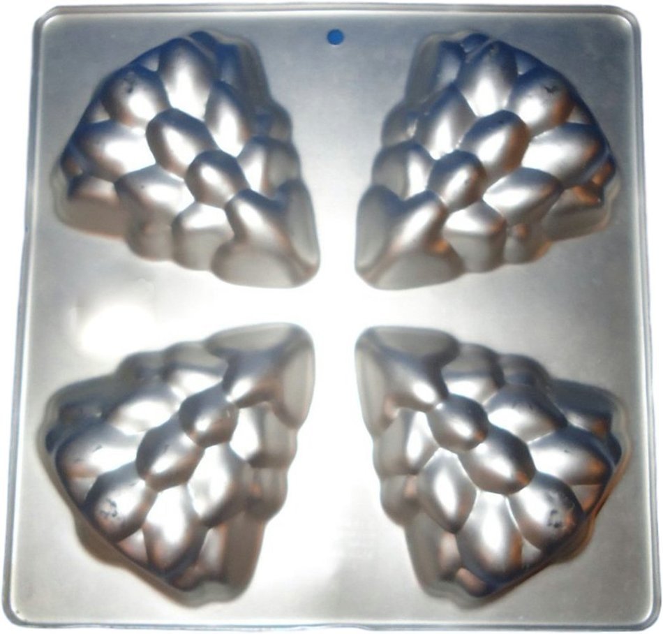 Christmas Tree Mini Cakes Pan Baking Kit (2105-9496) N2