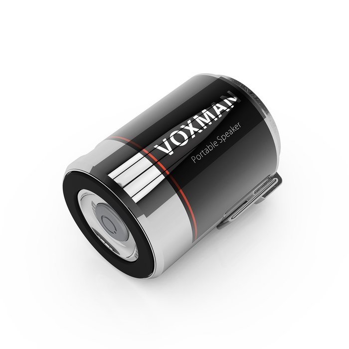 REALVOX Voxman Portable Wireless Bluetooth Speaker &ndash; Hi-Fi Sound with Crystal Clear Audio &ndash; Travel-Friendly, Smartphone... N13