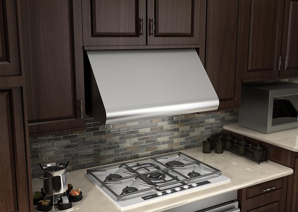 Z Line 527-36 Stainless Steel Wall/Under Cabinet Mount Range Hood, 36-Inch N4