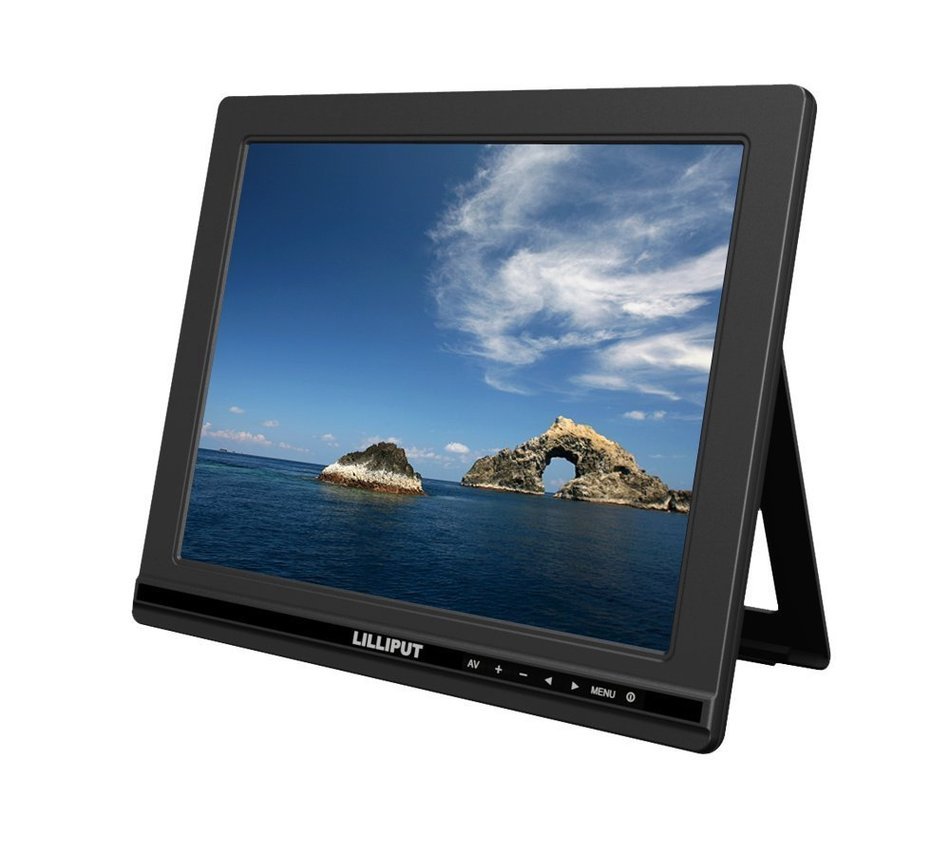 Lilliput Fa1000-np/c/t 9.7" 5-wire Resistive Touch Screen Monitor with Hdmi, Dvi, VGA & Av... N2