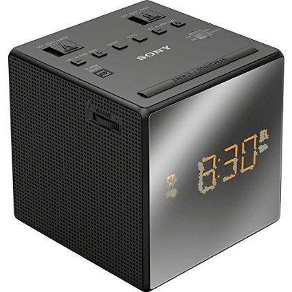 Sony Compact AM/FM Alarm Clock Radio with Large Easy to Read Backlit ...