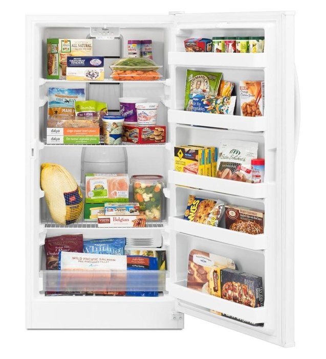 Whirlpool 16 Cu. Ft. Upright Freezer With Frost-free Defrost N4