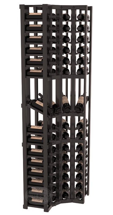 Wine Racks America Redwood 4 Column Display Corner Cellar Kit. 13 Stains to Choose From! N13