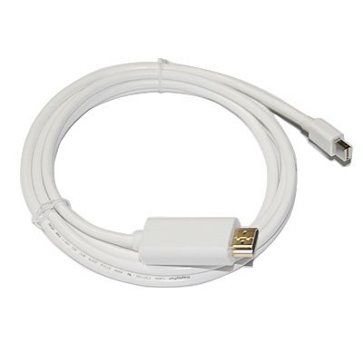 C&E Mini_Dis-HDMI-CB6 Mini DisplayPort to HDMI Adapter Cable, 6 feet N2
