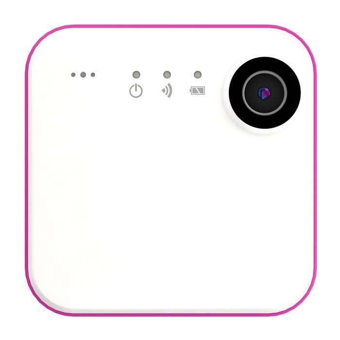 iON Camera SnapCam Wearable HD Camera with Wi-Fi and Bluetooth (White) N15