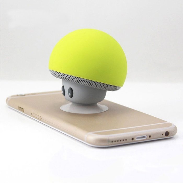 Portable Wireless Super Cute Mini Mushroom Bluetooth Speakers - Built-in Mic - Auto and Hands-free Calling with... N7