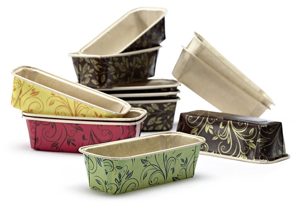 Paper Bakeware Loaf Pan,bake your Loafs Cakes, Banana Cake, Seed Bread. Anything you wish to bake in a rectangular... N4