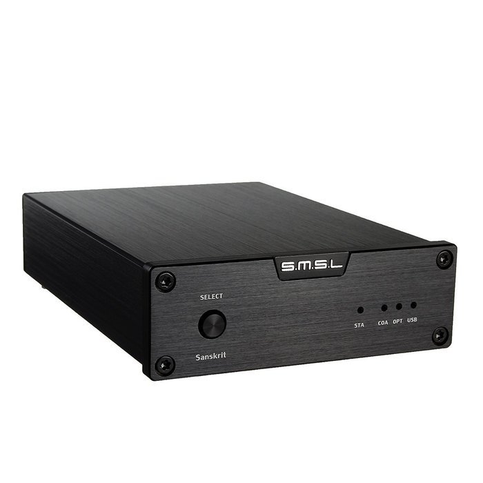 SMSL Sanskrit 6th 32bit/192kHz USB/Optical/Coaxial to Analog Audio Decoder (Black) N6