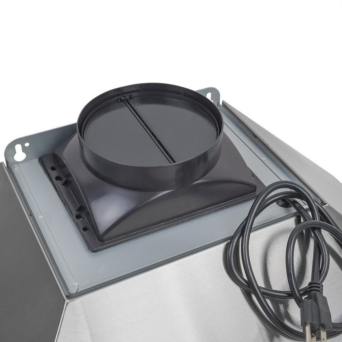 AKDY&reg; 36" Stainless Steel Wall Mount Cooking Fan Vent Touch Control Display Range Hood Noise Reduce Design N6