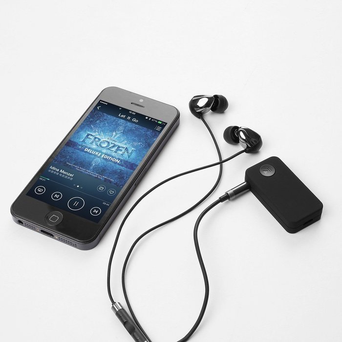 Rixow B1 Wilreless Transmitter Portable Bluetooth 3.0 Audio Receiver Wireless Music Streaming Adapter with Hands...