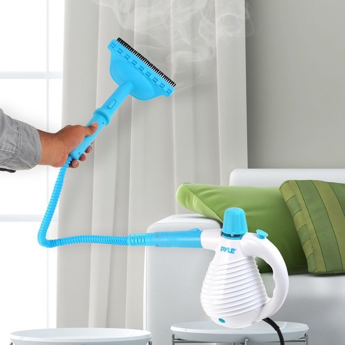 Pyle PSTMH02 Handheld Steamer Birdie Multipurpose Pressurized Steam Cleaner