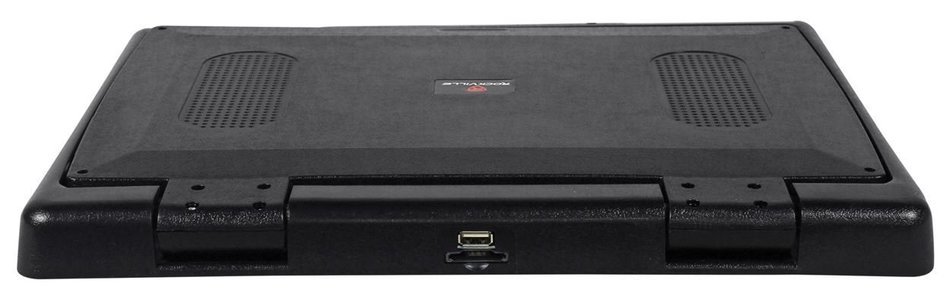 Rockville RVM18FD-BK 18" TFT Black Flip Down Car Monitor w/ USB/SD/Video Games N14