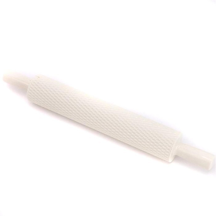 Yingwei White Plastic Embossed Textured Patterned Fondant Rolling Pins