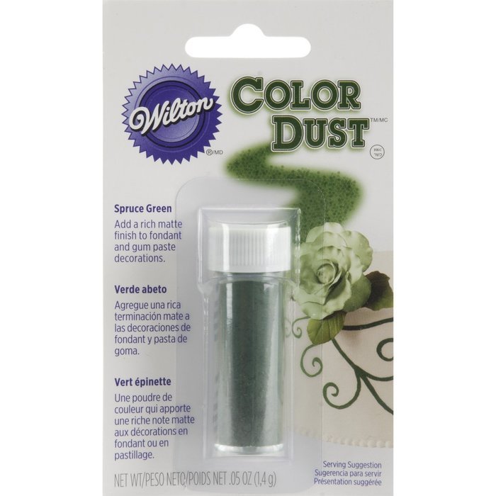 Wilton 489630 Color Dust 3grams-Pkg-Deep Pink N12