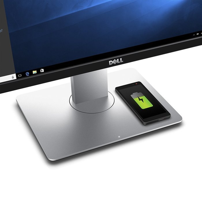 Dell Ultrasharp U2417HJ 23.8" Screen LCD Monitor with Wireless Charging Stand N18