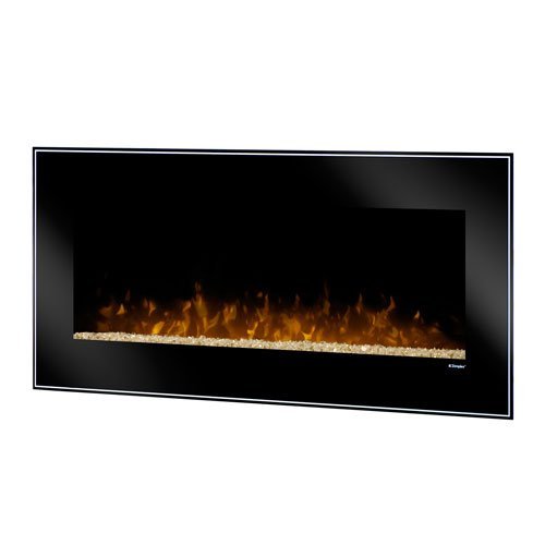 Dimplex DWF1215B Dusk Wall-Mounted Fireplace, Black