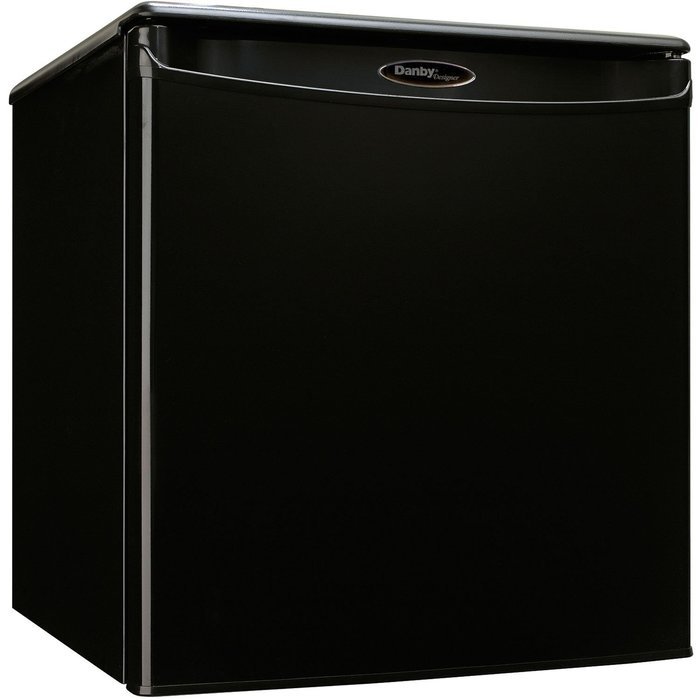 Danby DAR017A2BDD Designer 1.8 cu ft Reversible Door, Removable Wire Shelves, All Refrigerator 120 volts, Black