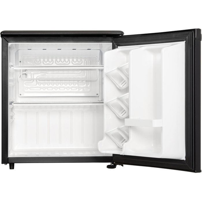 Danby DAR017A2BDD Designer 1.8 cu ft Reversible Door, Removable Wire Shelves, All Refrigerator 120 volts, Black N2