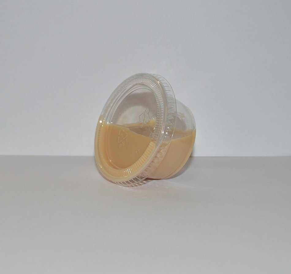 PARA 2 oz Plastic Souffle Portion Cup with lids, Clear, 150/Pack N2