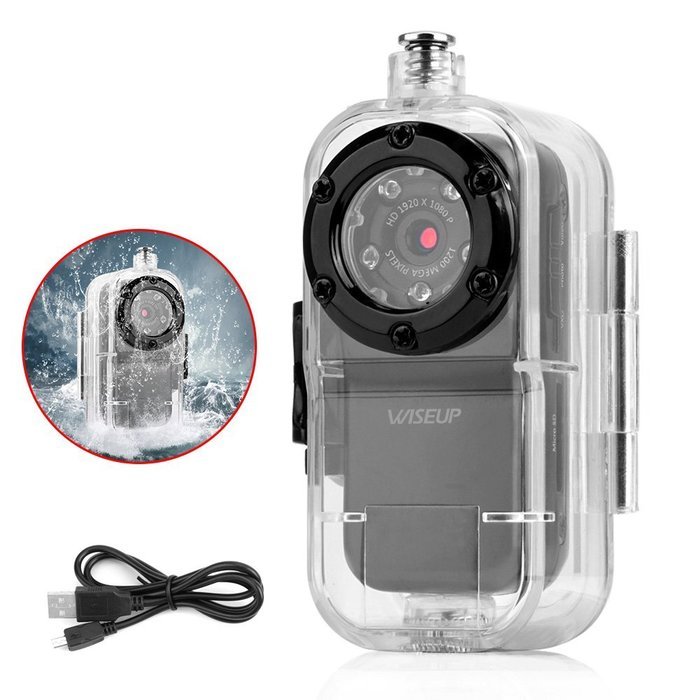 WISE UP 1920x1080P HD Mini Action DV Sports Camera Sound Trigger Video Recorder N2