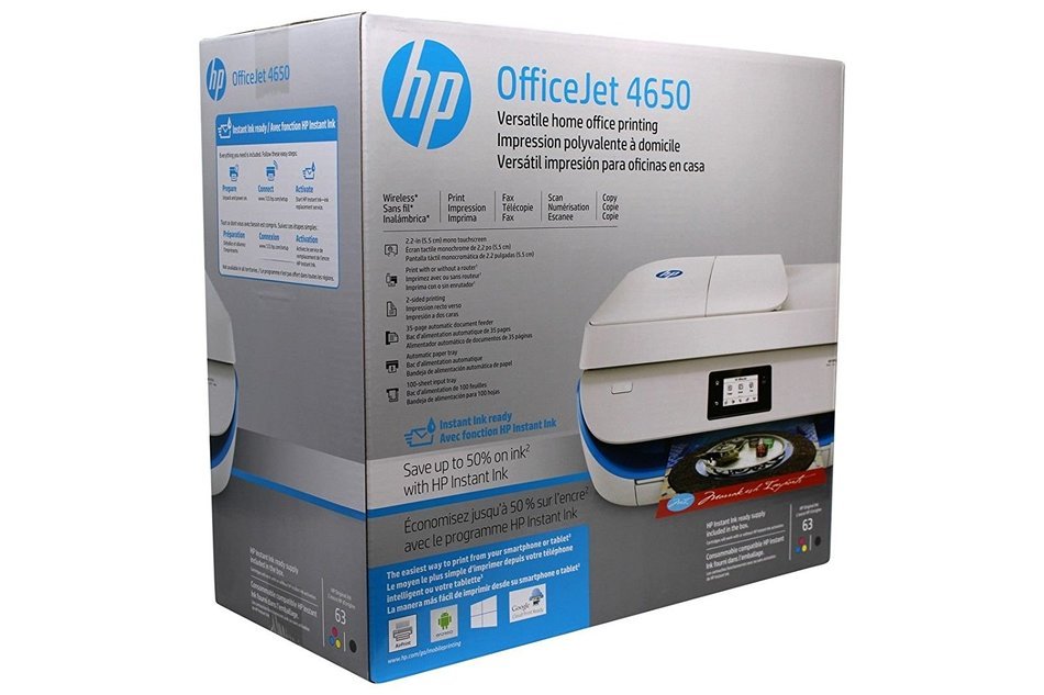 HP OfficeJet 4650 All-in-One Printer N6